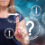 Woman touching a choice concept on a touch screen with her finger