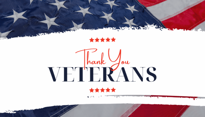 White Simple Veterans Day Facebook Post